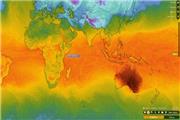 گرمای بی‌سابقه در استرالیا رکورد زد