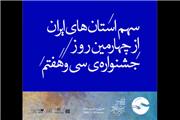 سهم استان‌های ایران از چهارمین روز برگزاری تئاتر فجر سی و هفتم