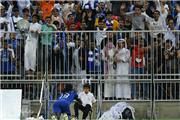 حرکت عجیب و جالب مهاجم الهلال + تصاویر