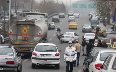 ماموران پلیس راهور در معرض خطر جدی آلودگی هوا