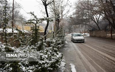 برف و باران در برخی استان‌ها/ خروج سامانه بارشی از کشور از فردا