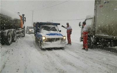 کولاک سه گردنه استان قزوین را فراگرفت