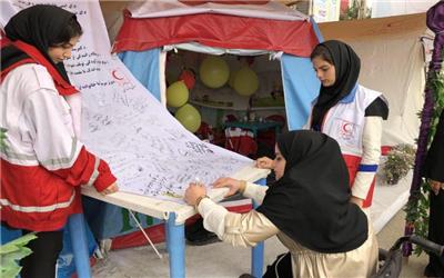 پیشگیری از سوانح به مسافران نوروزی آموزش داده می‌شود