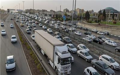 تردد روان در منطقه یک آزاد راه تهران - شمال و محور کندوان